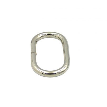 Inel oval de trecere argintiu [1]