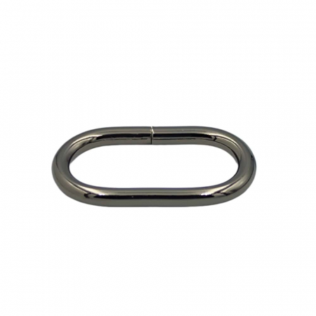 Inel oval de trecere negru [2]
