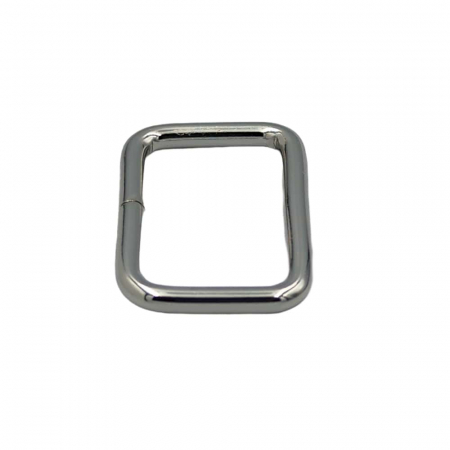 Inel trecere premium rectangular, argintiu [2]