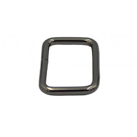 Inel trecere premium rectangular, negru [2]