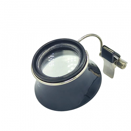 Lupe, Dispozitive Optice - Lupa ceasornicar 3X cu clema pentru ochelari