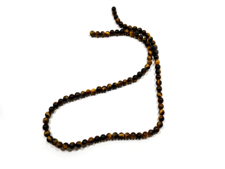 Accesorii Bijuterii - Piatra naturala ochi de tigru maro 4mm