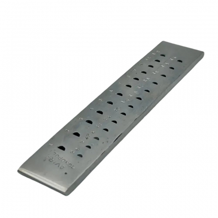 Modelarea Metalului - Placa tras sarma 25 gauri semirotunde
