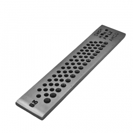 Modelarea Metalului - Placa tras sarma 63 gauri rotunde