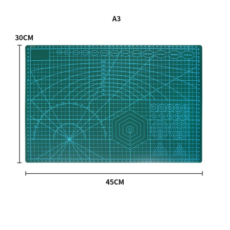 Placi Taiat Pielarie - Plansa taiere, cutting mat A3