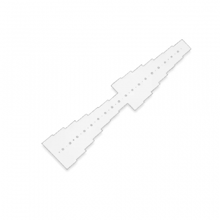 Sabloane Pielarie - Sablon acrilic marcare gauri exacte, KC-1384-2