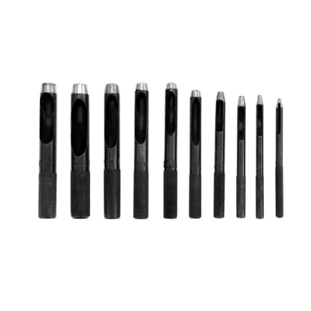 Preducele Pielarie - Set 10 buc preducele negre, 1-10mm