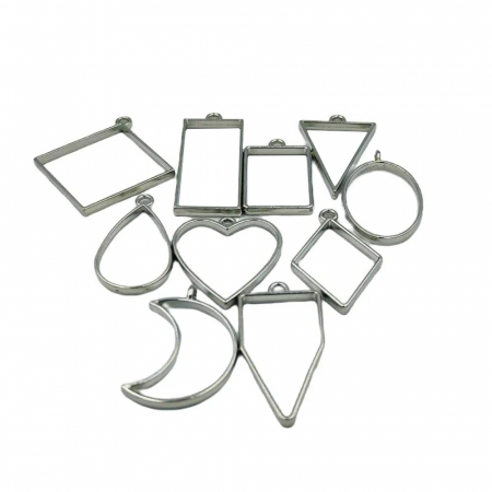 Accesorii Bijuterii - Set 10 bucati rame pentru pandantive