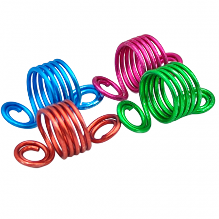 Set 10 inele pentru dread, colorate [1]