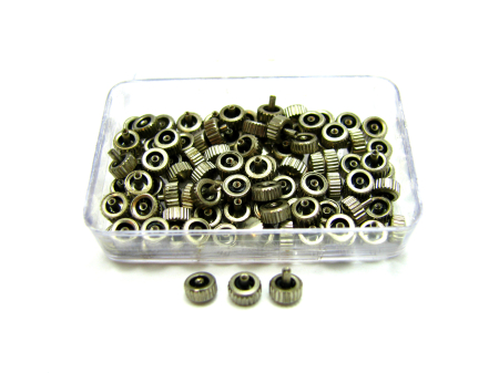 Piese Ceasornicarie - Set 100 coronite ceasuri mecanice