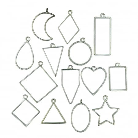 Accesorii Bijuterii - Set 14 bucati rame pentru pandantive