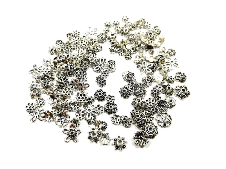 Set 150 buc. mix capacele margele, bronz [3]