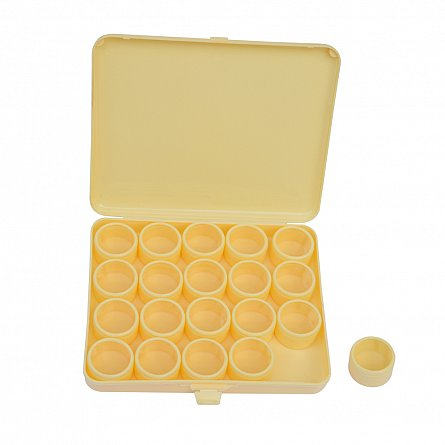 Depozitare si Pastrare - Set 20 cutiute plastic compartimentate, 30X18mm