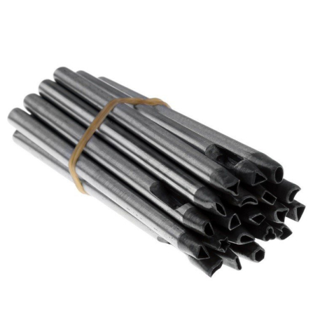 Preducele Pielarie - Set 20 preducele de 3mm diferite forme