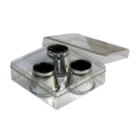 Lupe, Dispozitive Optice - Set 3 lupe aluminiu ceasornicar