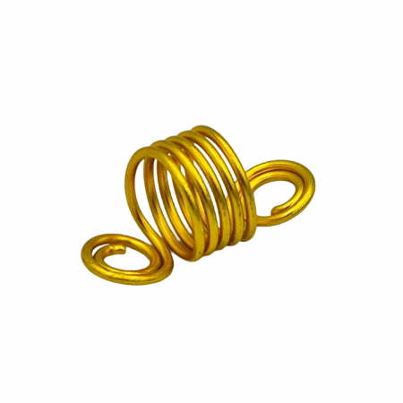 Set 10 Inele pentru dread, auriu [1]
