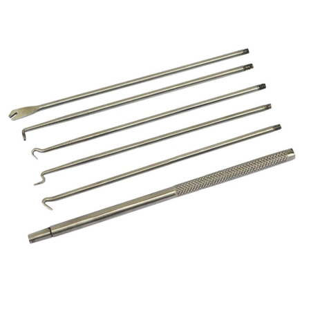 Scule de Banc, Accesorii - Set 5 mini carlige cu maner