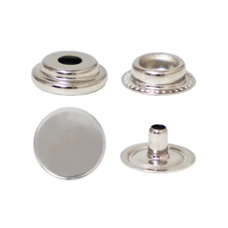Set 50 capse 15mm sistem rotund 61 negru [1]