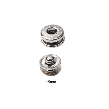 Set 50 capse argintii 10mm [3]