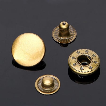 Set 50 capse bronz 10mm [1]