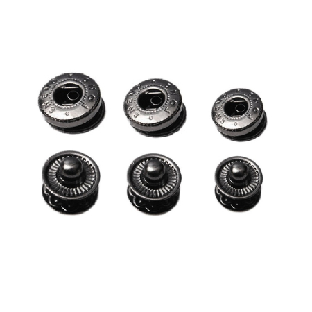 Capse Marochinarie - Set 50 capse negre 10mm
