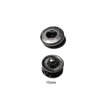Set 50 capse negre 10mm [3]