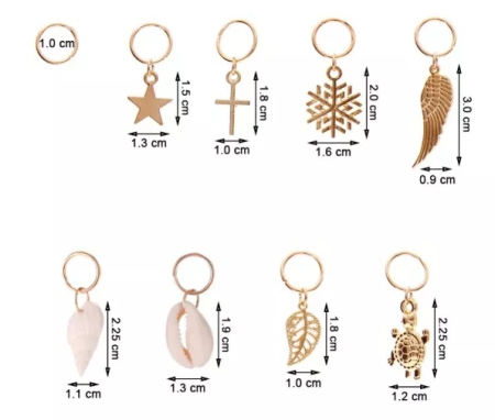 Set 50 inele par cu medalion auriu [1]