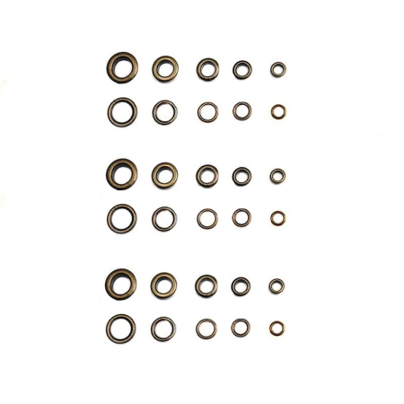 Ocheti Marochinarie - Set 50 ocheti bronz 3mm