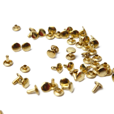 Set 50 riveti fata dubla 9mm, bronz [1]