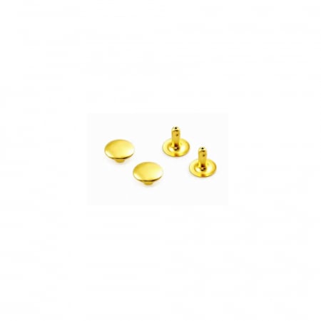 Riveti Marochinarie - Set 50 riveti simpli, auriu