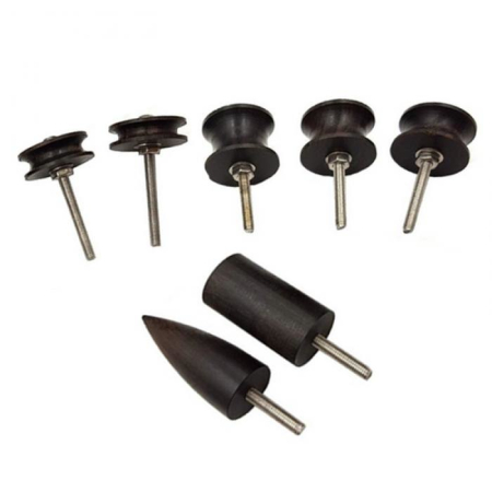 Scule Finisare - Set 7 dispozitive lustruit margini piele