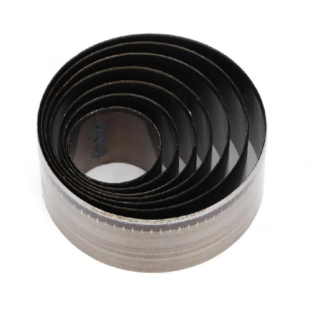 Set 7 forme circulare taiat piele [2]