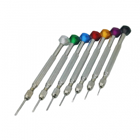 Scule Ceasornicarie - Set 7 surubelnite mecanica fina