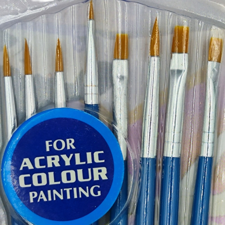 Set 8 pensule pictura, acrylic [1]