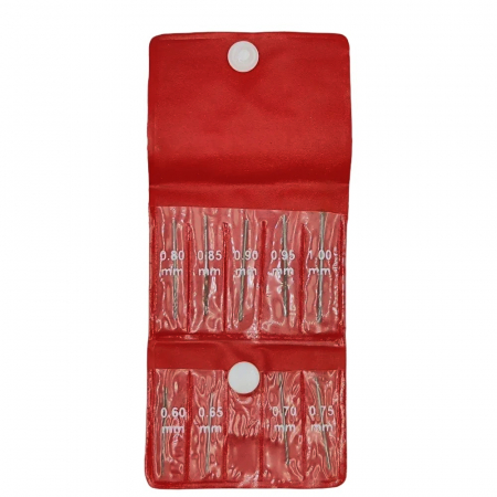 Set 9 spirale fine HSS, 0.60-1.00mm [1]