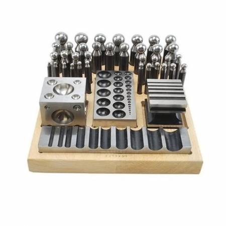 Modelarea Metalului - Set formare si modelare, anca si poansoane - 40 piese