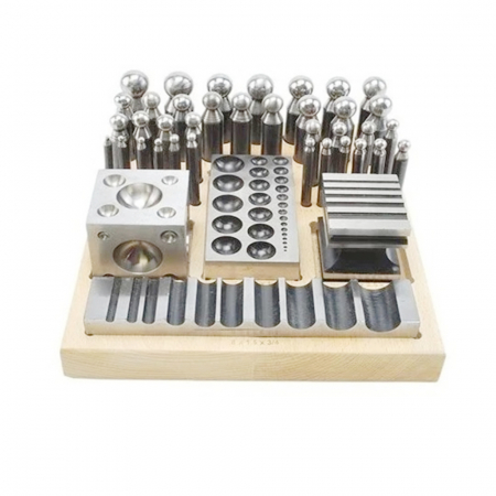 Modelarea Metalului - Set formare si modelare, anca si poansoane finisaj lucios - 40 piese