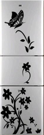 Decoratiuni Casa - Sticker floral frigider