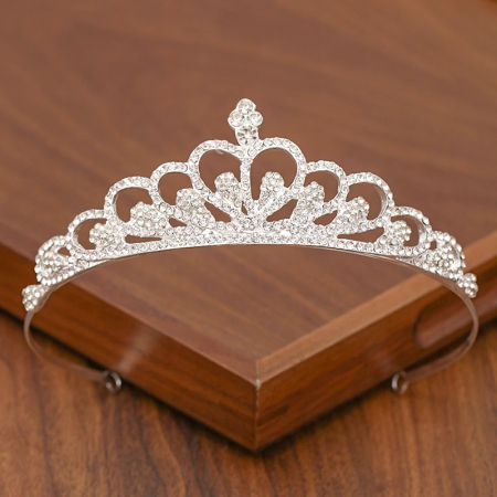 Accesorii Păr - Tiara mireasa strasuri (5203)
