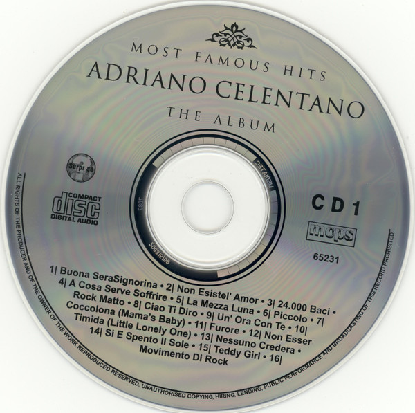 Adriano Celentano - The Album (CD) [1]