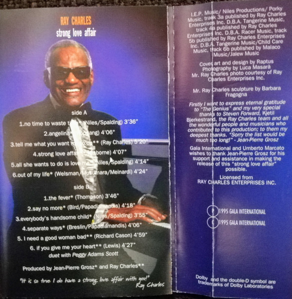 Ray Charles - Strong Love Affair (Caseta Audio) [1]