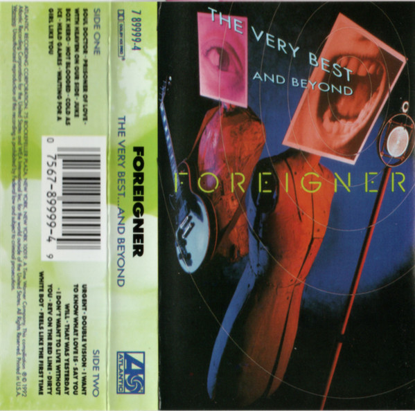 Casete audio - Foreigner - The Very Best...And Beyond (Caseta Audio)