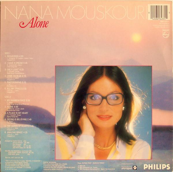 Nana Mouskouri - Alone (Disc Vinil) [1]