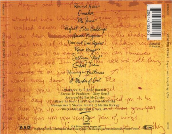 Counting Crows - August And Everything After (CD) [1]