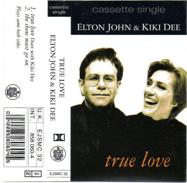 Casete audio - Elton John - True Love (Caseta Audio)