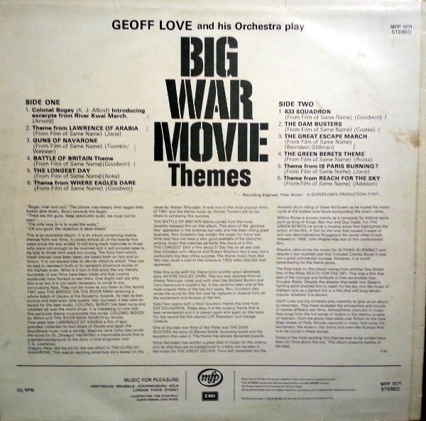 Geoff Love & His Orchestra - Big War Movie Themes (Disc Vinil) [1]