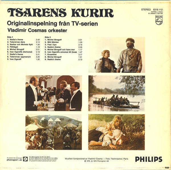 Orchester Vladimir Cosma - Tsarens Kurir (Originalinspelning Från TV-serien) (Disc Vinil) [1]