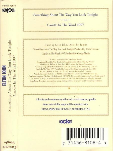 Elton John - Something About The Way You Look Tonight / Candle In The Wind 1997 (Caseta Audio) [1]