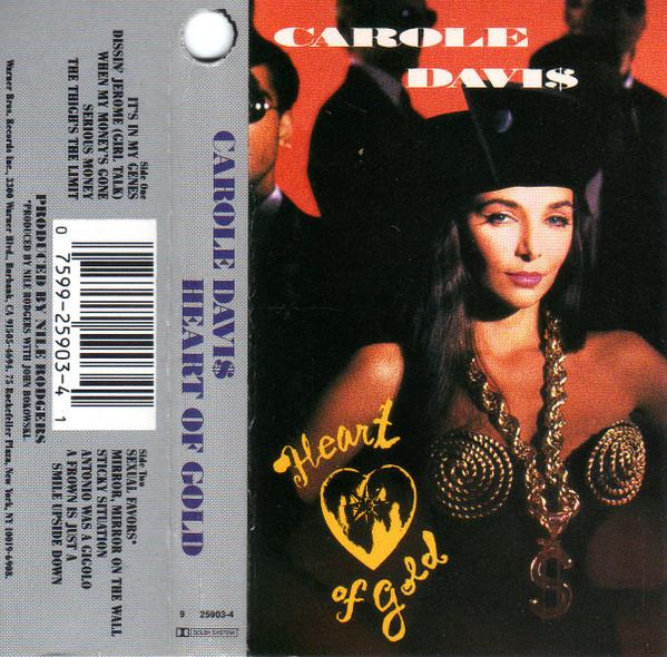 Casete audio - Carole Davis - Heart Of Gold (Caseta Audio)