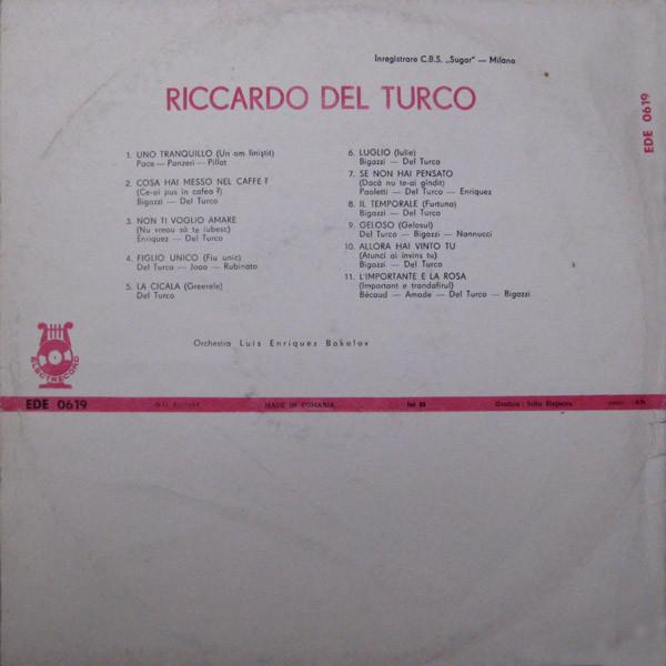 Riccardo del Turco - Riccardo Del Turco (Disc Vinil) [1]